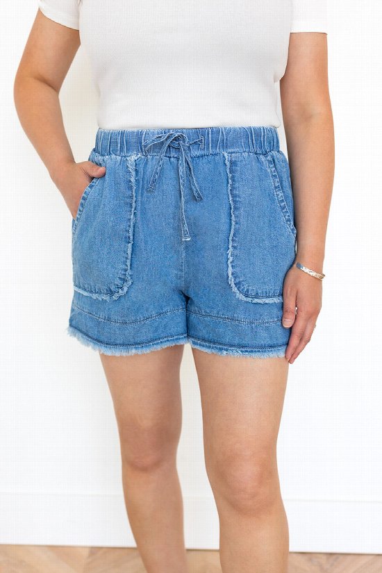 Best Day Yet Denim Shorts